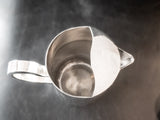 Vintage Large Hotel Style Silver Soldered Ice Water Pitcher Large 64 oz Pitchers