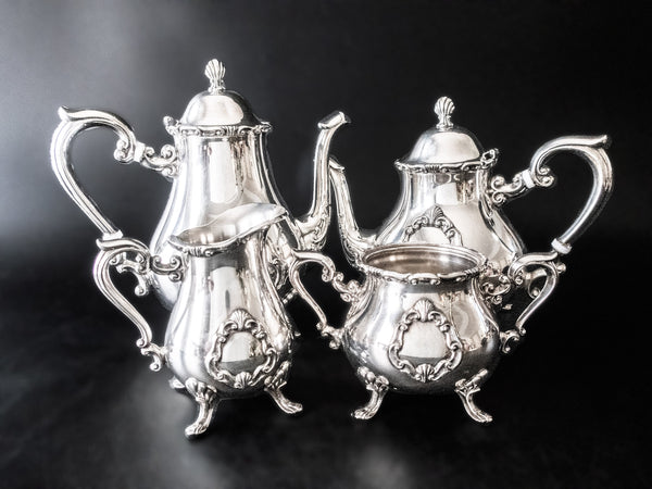 Vintage Silverplate Tea Set Service Georgetown