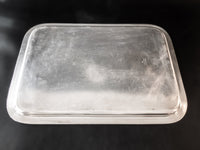 Silver Soldered Serving Tray Rectangle Hotel Style Silver 1981 Trays