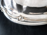 Antique Old Sheffield Plate Silver Plate Dish Cover Food Dome Meat Cloche Roberts, Cadman & Co