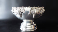 Extra Large Silver Plate Punch Bowl Beverage Chiller Punch Bowl Sets