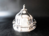 Antique Old Sheffield Plate Silver Plate Dish Cover Food Dome Meat Cloche Roberts, Cadman & Co