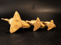 Vintage Brass Fish Set Of 3 Goldfish Sculptures Figures Figurines