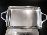 Vintage Large Electric Silver Plate Covered Casserole Chafing Dish Casserole Dishes