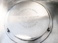 Vintage Large Electric Silver Plate Covered Casserole Chafing Dish Casserole Dishes