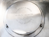 Vintage Large Electric Silver Plate Covered Casserole Chafing Dish Casserole Dishes