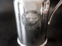 Hotel St. Francis Large Silver Soldered Insulated Pitcher 32 Oz Pitchers