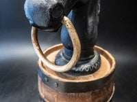 Hitching Post Table Lamp With Barrel Horse Head Table Lamps