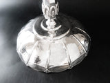 Ornate Silverplate Pedestal Bowl Lion Foot Tall Centerpiece Decorative Trays