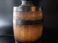 Hitching Post Table Lamp With Barrel Horse Head Table Lamps