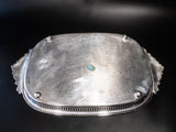 Baroque By Wallace Silver Plate Pierced Tray Trays