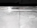 XL Antique Silver Plate Serving Tray Walker And Hall Circa 1905 Trays