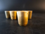 Brass Bronze Candle Protectors Set Of 12 Church Altar Candles Circa 1935 Candleholders