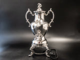 Vintage Silver Plate Electric Coffee Urn Percolator Dispenser Eton Tea Makers