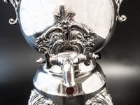 Vintage Electric Silver Plate Coffee Urn Percolator Tea Hot Water Dispenser Tea Sets