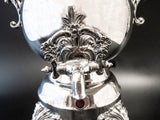 Vintage Electric Silver Plate Coffee Urn Percolator Tea Hot Water Dispenser Tea Sets