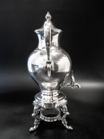 Vintage Silver Plate Coffee Urn Samovar Sheridan Silver Co Coffee Makers