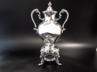 Vintage Silver Plate Coffee Urn Samovar Sheridan Silver Co Coffee Makers