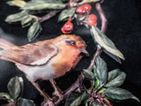 Vintage Paper Cut 3D Birds Shadow Box Pictures Wall Decor