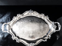 Vintage Silver Plate Tea Set Coffee Service With Tray Reed And Barton Victorian Tea Sets