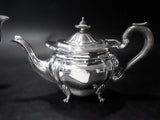 English Antique Silverplate Tea Set Coffee Service William Suckling Tea Sets