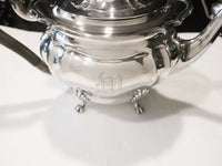 English Antique Silverplate Tea Set Coffee Service William Suckling Tea Sets