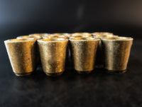 Brass Bronze Candle Protectors Set Of 12 Church Altar Candles Circa 1935 Candleholders