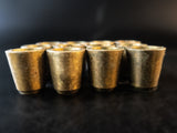 Brass Bronze Candle Protectors Set Of 12 Church Altar Candles Circa 1935 Candleholders