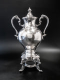 Vintage Silver Plate Coffee Urn Samovar Sheridan Silver Co Coffee Makers