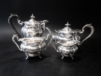 English Antique Silverplate Tea Set Coffee Service William Suckling Tea Sets