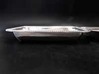 Silver Soldered Serving Dishes Rectangle Hotel Style Silver 1957 Trays & Platters