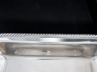 Silver Soldered Serving Dishes Rectangle Hotel Style Silver 1957 Trays & Platters