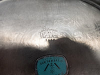 Vintage Silver Plate Serving Tray Baroque By Wallace 293F Trays