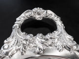 Vintage Silver Plate Serving Tray Baroque By Wallace 293F Trays