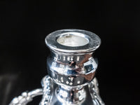 Vintage Silver Plate Candelabra Pair Candle Holder 18" Tall Convertible Candles And Candelabra