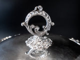 Vintage Silver Plate Chafing Dish Set La Reine By Wallace