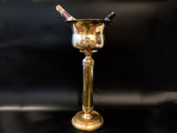 Vintage Brass Standing Champagne Bucket Ice Bucket Stand Planter