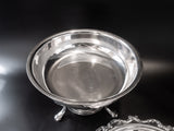 Vintage Silver Plate Chafing Dish Set La Reine By Wallace