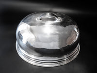 XL Silver Plate Meat Dome Food Cloche