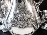 Christopher Wren Silver Plate Tea Set Coffee Service Wallace Tea and Coffee Sets