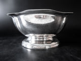 Silver Soldered USN Navy Large Serving Bowl Circa 1944