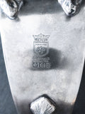 Antique Silver Plate Sugar Cube Scuttle Edward Sheffield Collection