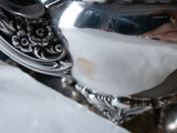 Vintage Silverplate Tea Set Coffee Service 5 Pc Heritage Rogers Bros