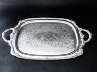Vintage Silverplate Tea Set Coffee Service 5 Pc Heritage Rogers Bros