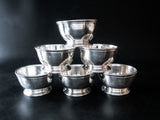 Antique Silver Soldered Bowls Set Of Six International Silver Circa 1929