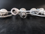 Vintage Silver Plate Candelabra Pair Convertible Candle Holder Arms