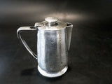 Dorado Beach Hotel Silver Soldered Teapot Pitcher Puerto Rico Hotel Military RR Silver