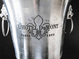 L'Hotel DuMont Paris Champagne Stand Chiller Ice Bucket Convertible Barware