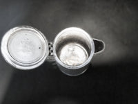 Dorado Beach Hotel Silver Soldered Teapot Pitcher Puerto Rico Hotel Military RR Silver