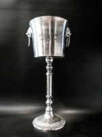 L'Hotel DuMont Paris Champagne Stand Chiller Ice Bucket Convertible Barware